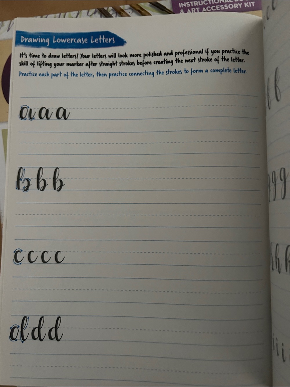 Calligraphy Masterclass Kit & Practice Book - Picture 6 of 6
